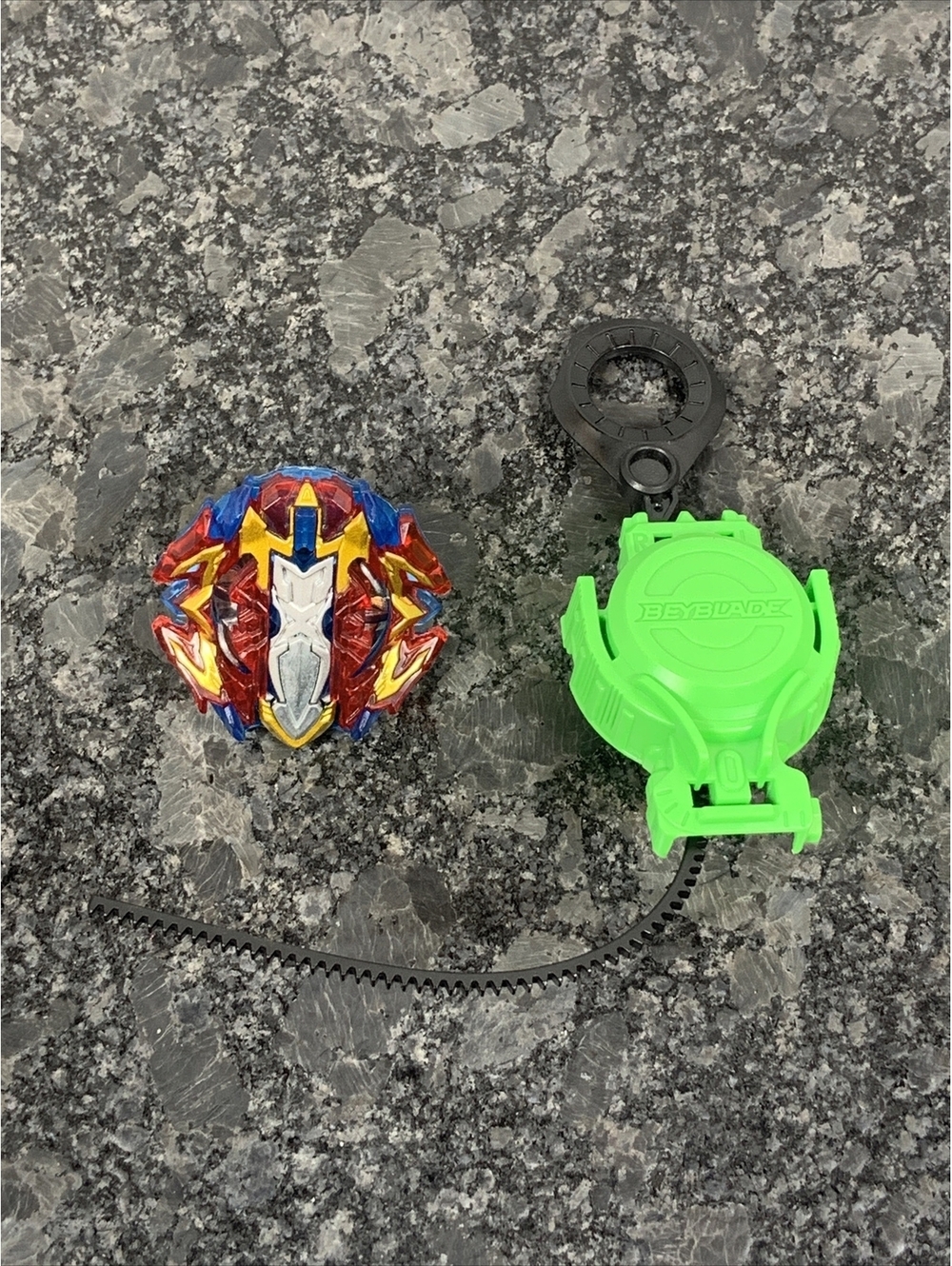Beyblade Burst Turbo SlingShock Hasbro Xcalius X4 Bey & Launcher
